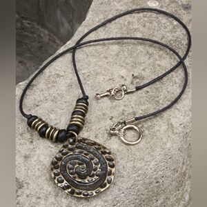 Cheetah tail necklace